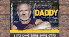 Desktop Screenshot of daddythemovie.com
