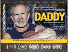 Tablet Screenshot of daddythemovie.com